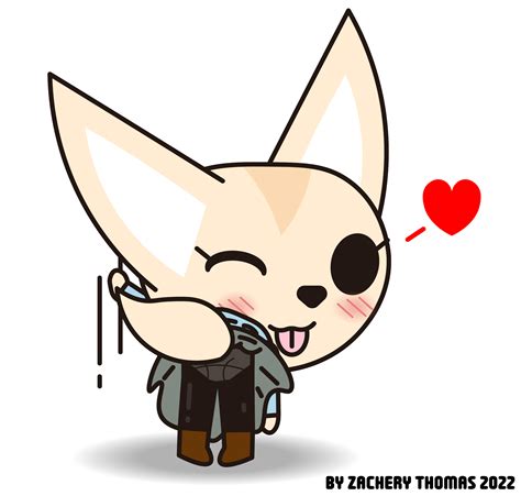 Fenneko Presenting by ZachsArt on Newgrounds