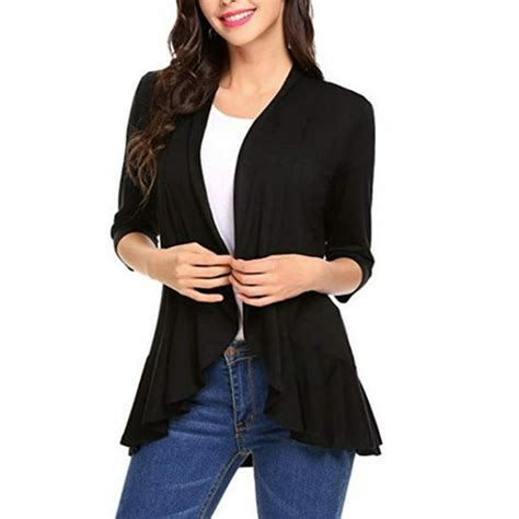 Summer Cardigans For Women Lightweight Cardigan Top Polyester Wear