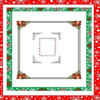 Results for christmas footer clipart | TPT