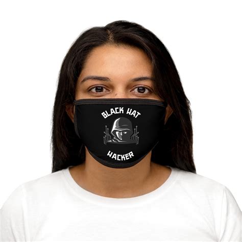 Black Hat Hacker - Mixed-Fabric Face Mask – MyHackerTech