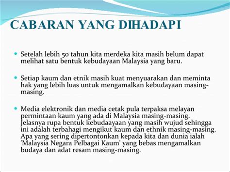 Dasar Kebudayaan Kebangsaan Ppt