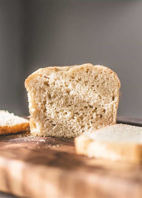 No Knead Sandwich Bread