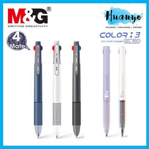 M G In Multi Colours Retractable Semi Gel Pen Mm Multi