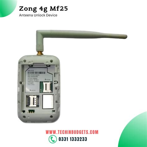 Zong 4g Mf25 Anteena Unlock Device Tech In Budgets