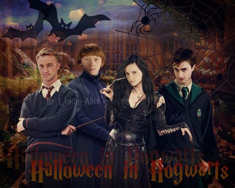 Halloween in Hogwarts - Harry Potter Wallpaper (26401446) - Fanpop