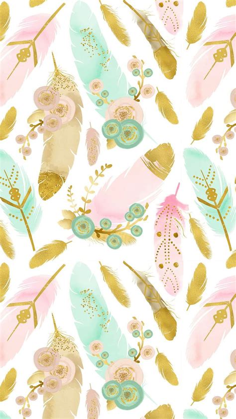 1920x1080px 1080p Free Download Pastel Feathers Feathers Tribal Pastel Girly Cute