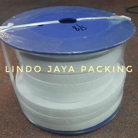 Jual Asbes Gland Packing Teflon Pure Ptfe Mm X Mm