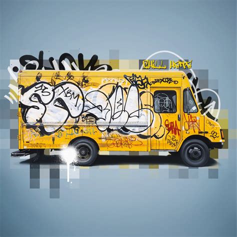 Graffiti, Trucks, Vehicles, Design, Truck, Car, Graffiti Artwork, Vehicle