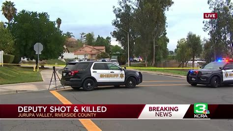 Riverside County Sheriff S Deputy Shot And Killed Youtube