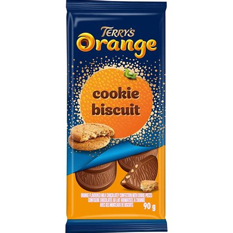 Terry S Milk Chocolate Orange Bar With Cookie Biscuit World Wide