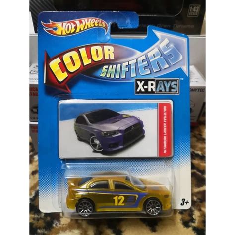 Hot Wheels Color Shifters X Rays MITSUBISHI LANCER EVOLUTION Shopee Malaysia