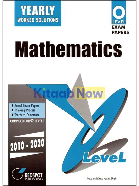 O Level Mathematics Yearly Kitaabnow