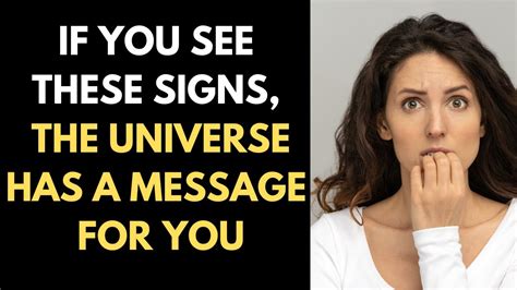 3 Signs The Universe Is Trying To Tell You Something Start Paying