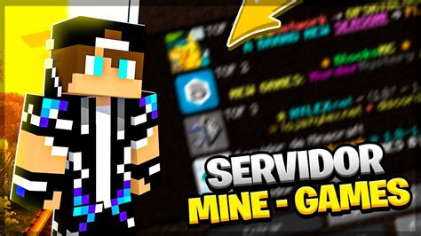 O MELHOR SERVIDOR De MINI GAMES Do Minecraft 1 19 SKYWARS BEDWARS