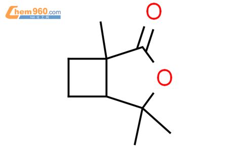 105598 59 2 3 Oxabicyclo 3 2 0 heptan 2 one 1 4 4 trimethyl CAS号