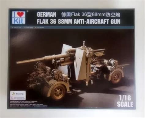 Modelo A Escala De Cañon Flak De 88 Mm Alemán Ww2 1 18 MercadoLibre