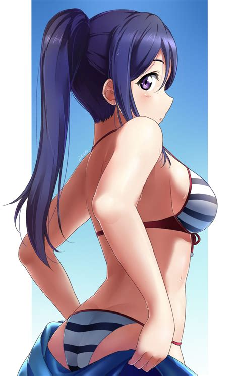 Shiimai Love Live Sunshine Matsuura Kanan Ass Bikini Bodysuit