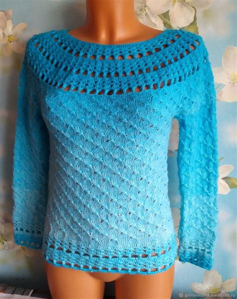 Джемперы: Джемпер из ангоры, авторская модель в интернет-магазине на ...