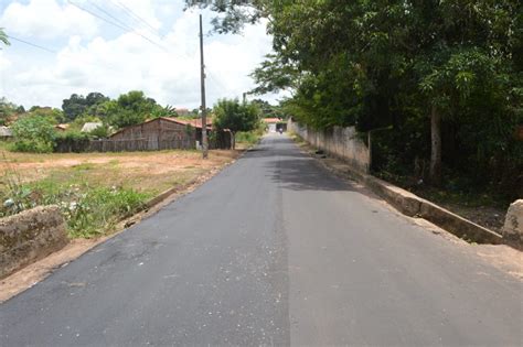 Infraestrutura Asfalto Chega à Rua São José Que Interliga Os Bairros