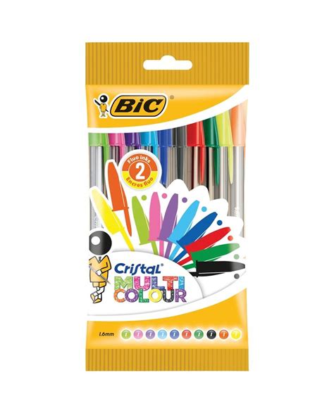 BIC Cristal Fun Ballpoint Pen – Assorted Colours – Westcare Education ...