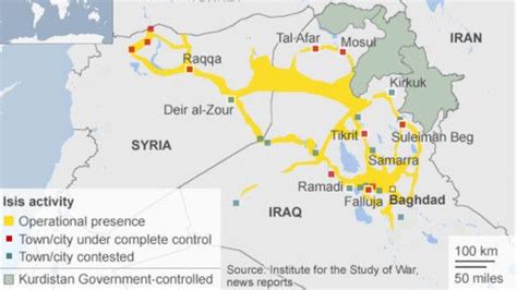 Milisi Isis Semakin Mendekat Baghdad Bbc News Indonesia