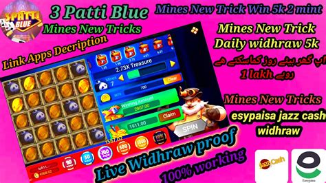 Mines New Trick Today Mines New Tricks Patti Blue Patti Gold