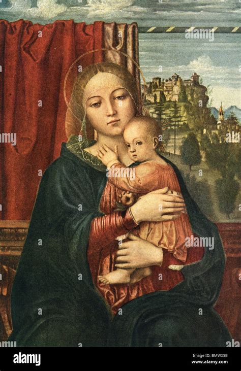 Dessin De La Vierge Marie A L Enfant Banque De Photographies Et D