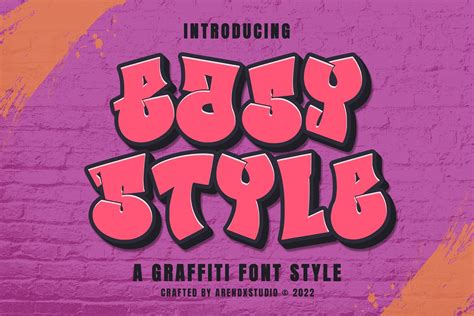 Easy Style Font By Arendxstudio · Creative Fabrica