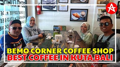 Let's review BEMO CORNER COFFEE SHOP in Kuta Bali - YouTube