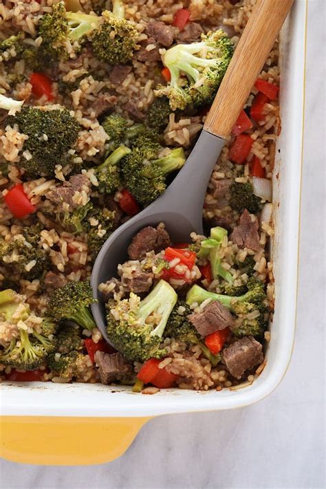 Beef And Broccoli Casserole Easy And Healthy Fit Foodie Finds