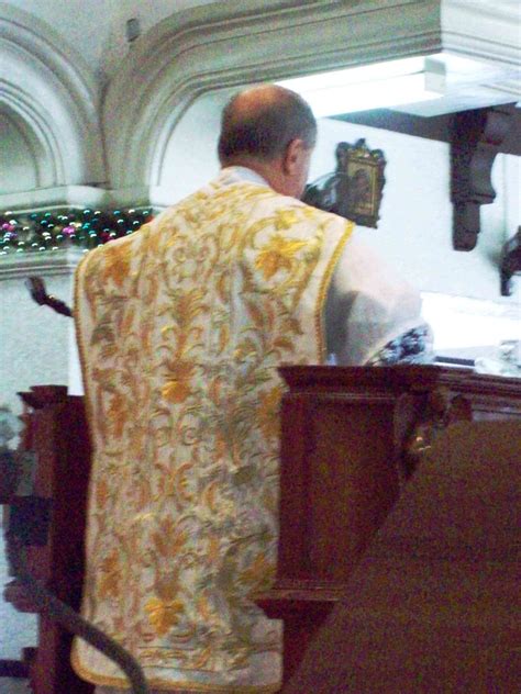 Roman Chasuble New Year 2009 Tridentine Mass Sts Jerome  Flickr