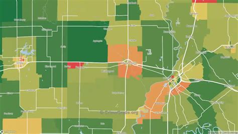 The Safest And Most Dangerous Places In Lawrence County Il Crime Maps