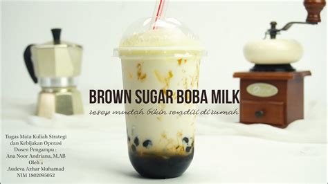 Viral Resep Brown Sugar Boba Sedang Viral Dapur Resep Kuliner