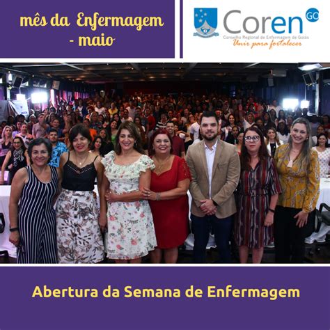 Abertura Semana De Enfermagem 2019 Conselho Regional De Enfermagem De