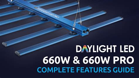 Maxibright DAYLIGHT LED 660W 660W PRO Complete Features Guide