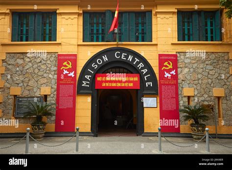 Entrance To Hoa Lo Prison Museum Aka Hanoi Hilton Hanoi Vietnam