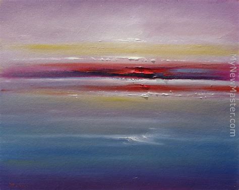 Ioan Popei Horizon by the Sea Painting