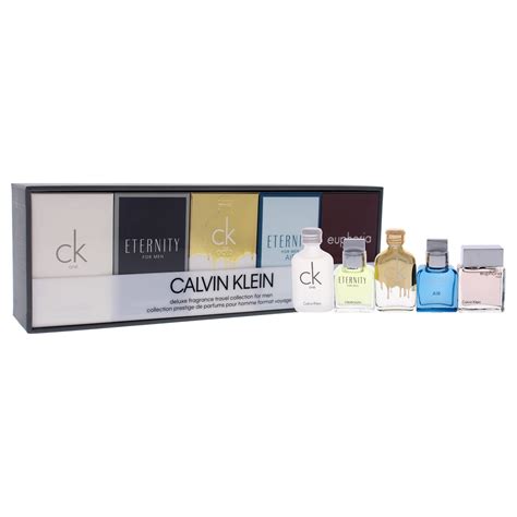 Calvin Klein Deluxe Fragrance Travel Collection by Calvin Klein for Men ...