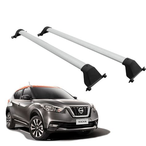 Travessa Rack De Teto Nissan Kicks Prata Bepo