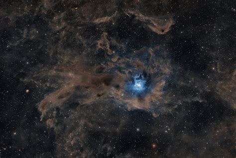 The Iris Nebula Ngc And Lots Of Dust Aapod