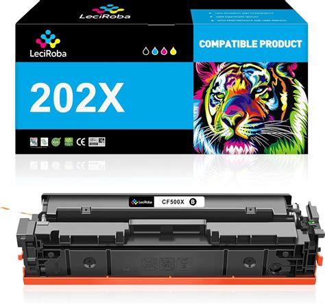 Amazon LeciRoba 202X Black High Yield Toner Cartridge Replacement