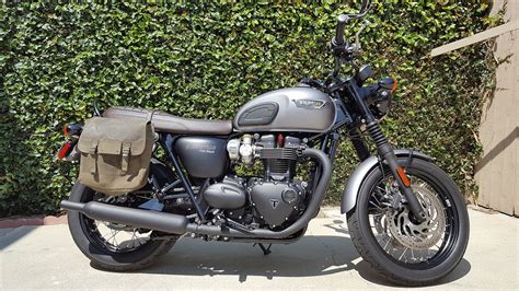 How To Wax Canvas Pannier Saddlebag For Triumph Bonneville T120