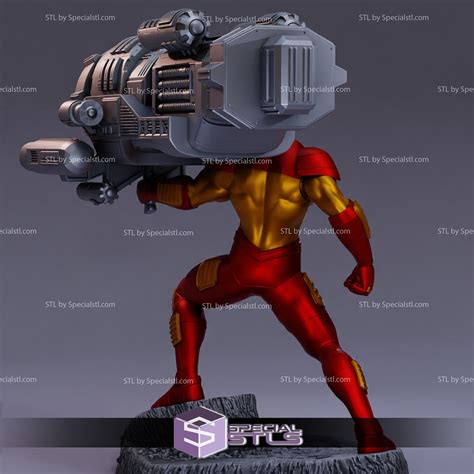 Iron Man With Proton Cannon STL Files SpecialSTL