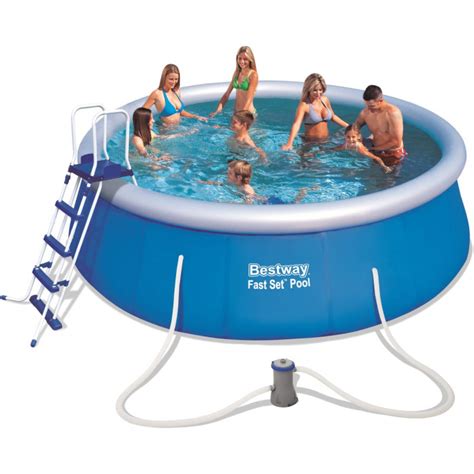 Piscine Autoport E Ronde Bestway Fast Set X