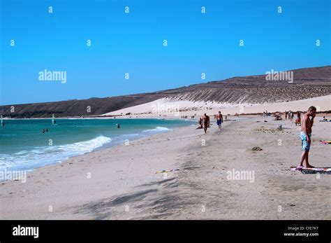 fuerteventura sotavento beach Stock Photo - Alamy