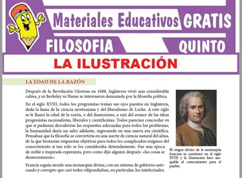 La Ilustración para Quinto Grado de Secundaria GRATIS