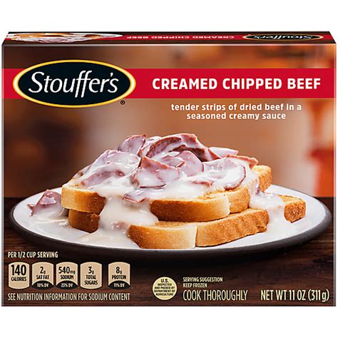 Stouffer S Creamed Chipped Beef Beef Riesbeck