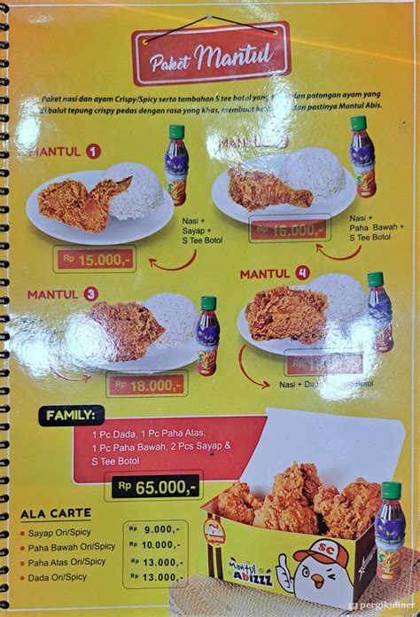 Selalu Diperbarui Menu Sunny Chick Fatmawati