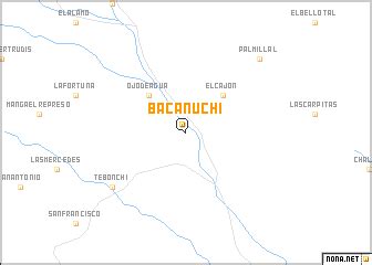 Bacanuchi (Mexico) map - nona.net