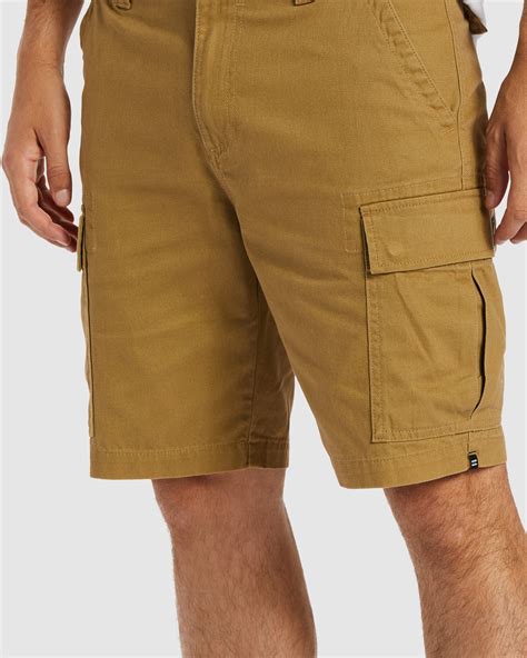 Billabong Combat Cargo Shorts Light Khaki Surfstitch